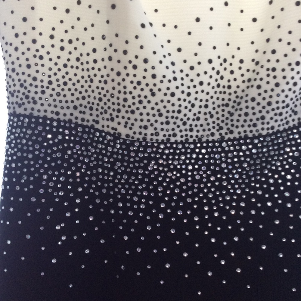 Calvin Klein Black & White Sequin Dress! 🖤 - Picture 2 of 4